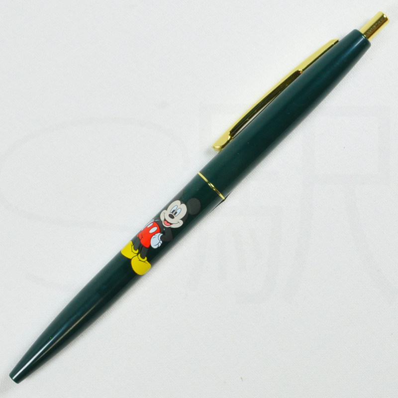 Disney BIC Ballpen Click Gold [S4649338] Dark Green - Mickey Mouse